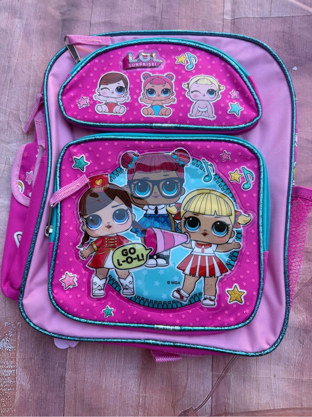 L.O.L. Surprise! Kids Pink Character Backpack